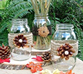 s 13 reasons to rush outside and collect an armful of pine cones, christmas decorations, crafts, repurposing upcycling, seasonal holiday decor, Decorative Fall Flowers