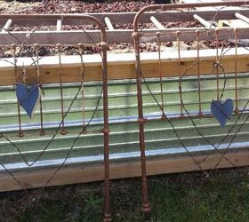 repurposed rustic wedding alter, gardening, outdoor living, repurposing upcycling