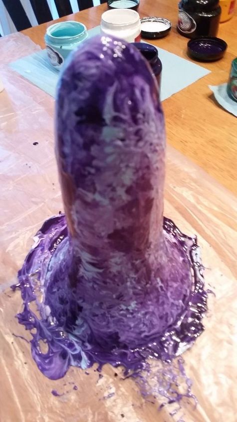 pretty in purple spitchallenge, Despu s de quitar la bolsa de pl stico
