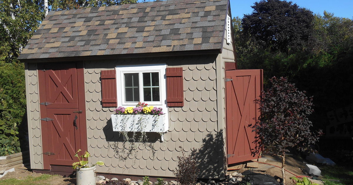 The Cutest DIY Garden Shed Ever. Hometalk