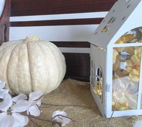 our fall vignette, crafts, seasonal holiday decor