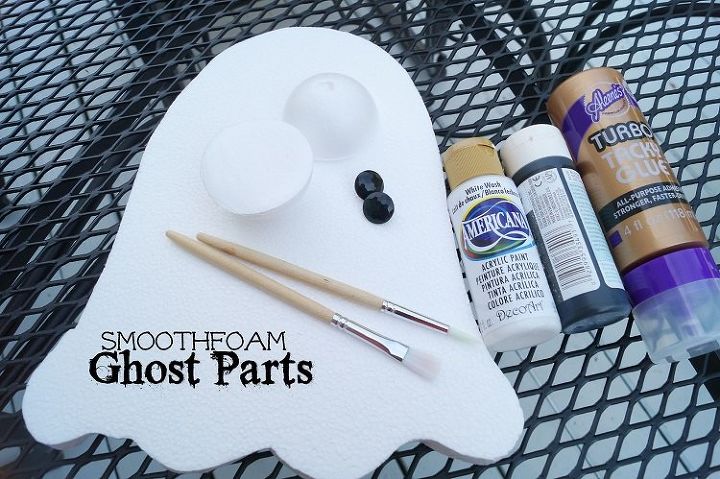 my friend the ghost, crafts, halloween decorations, how to, seasonal holiday decor