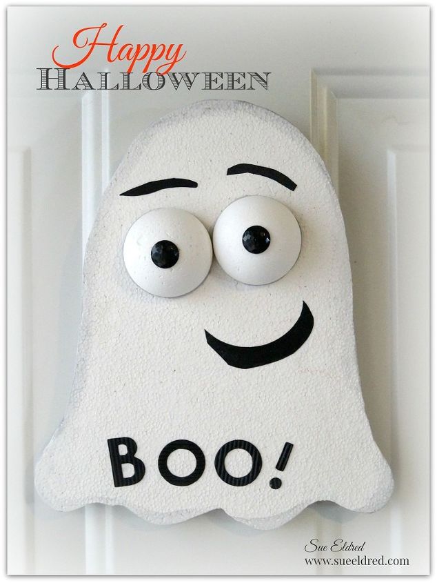 my friend the ghost, crafts, halloween decorations, how to, seasonal holiday decor