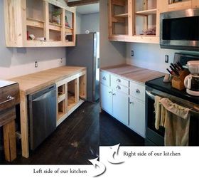 how i built all of our kitchen cabinets, closet, diy, how to, kitchen cabinets, kitchen design