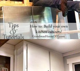 how i built all of our kitchen cabinets, closet, diy, how to, kitchen cabinets, kitchen design