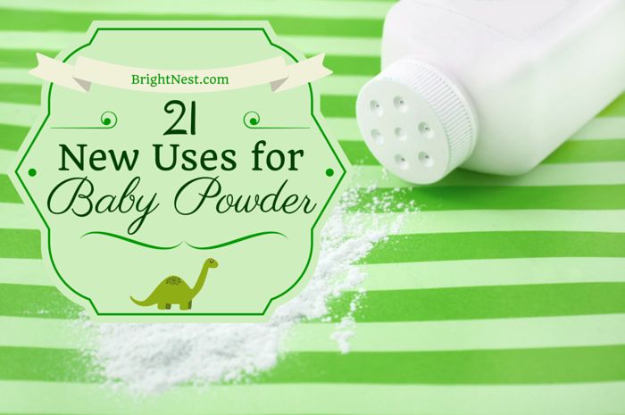 21 usos del talco para bebes