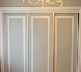 How to Paint Faux Trim on Closet Doors | Hometalk