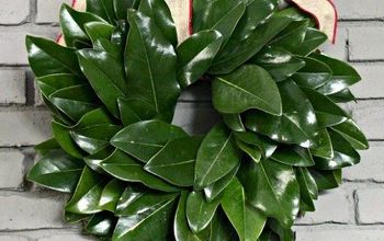 Make This Magnolia Wreath in 15 Minutes for One Dollar