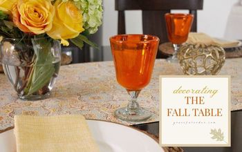Simple and Elegant Fall Tablescape