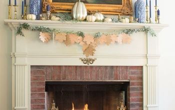 Wooden Leaf Fall Garland