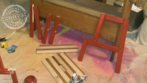 diy ikea hack project farmhouse style stool, diy, how to, painted furniture, woodworking projects