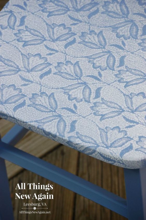 spray it pretty lace chair octfabflippincontest, painted furniture