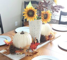 s this is what the perfect fall home looks like according to bloggers, home decor, seasonal holiday decor, A Rustic Table Runner