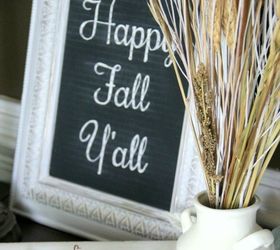 s this is what the perfect fall home looks like according to bloggers, home decor, seasonal holiday decor, Chalkboard Signs Everywhere