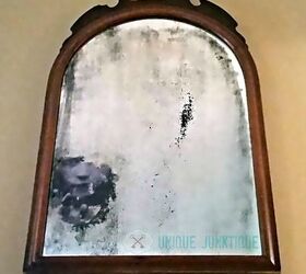 how to create a ghostly mirror, crafts, halloween decorations