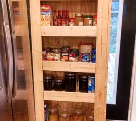how to build your own rolling pantry, closet, diy, kitchen design, woodworking projects