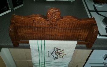 Towel Bar Pallet Wood