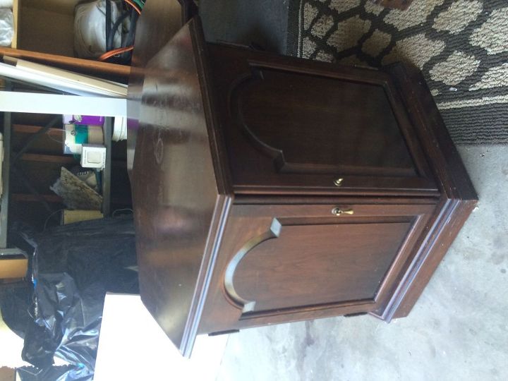 ethan allen furniture makeover, Ethan allen end table of same design as dining room table and chairs