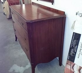 q help with dresser turning it into kitchen island, kitchen design, kitchen island, painted furniture, repurposing upcycling, The side