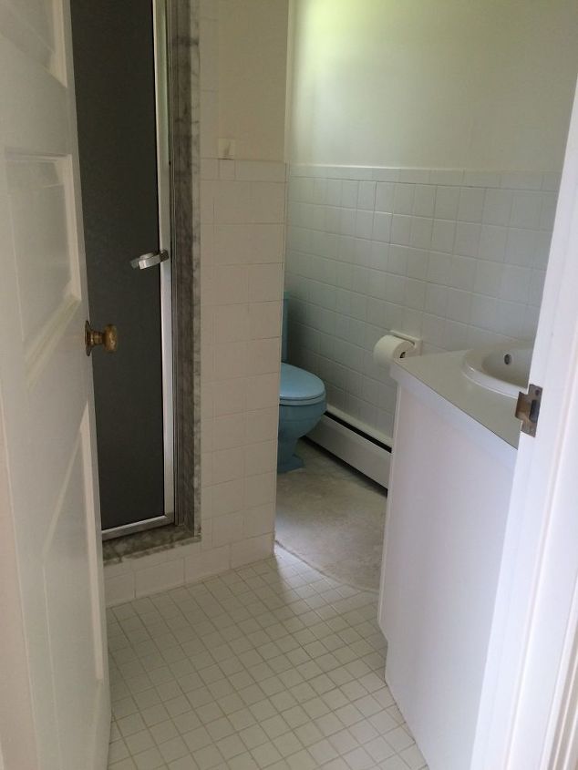 diy or pro reno a 1960 s clunky shower stall to a glass wall shower