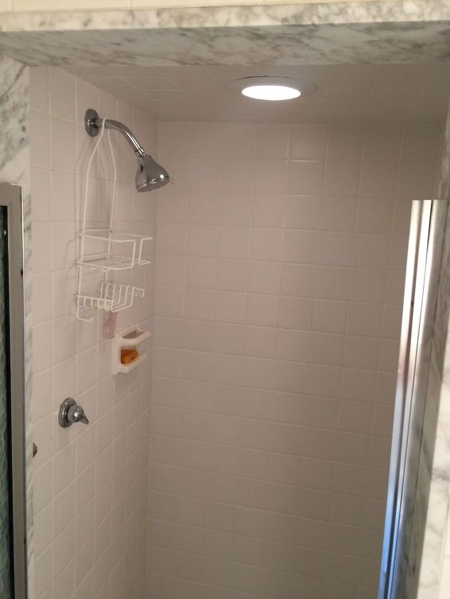 diy or pro reno a 1960 s clunky shower stall to a glass wall shower