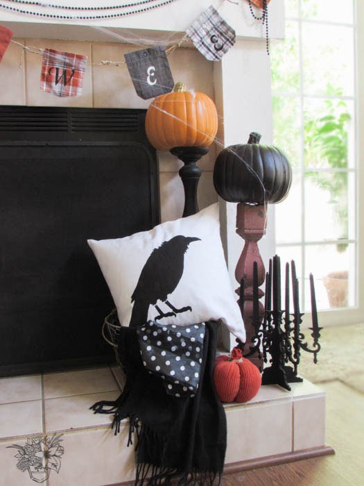 octubre crea y comparte almohadas pintadas inspiradas en halloween