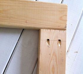 how to make pocket holes without a kreg jig, diy, how to, tools, woodworking projects