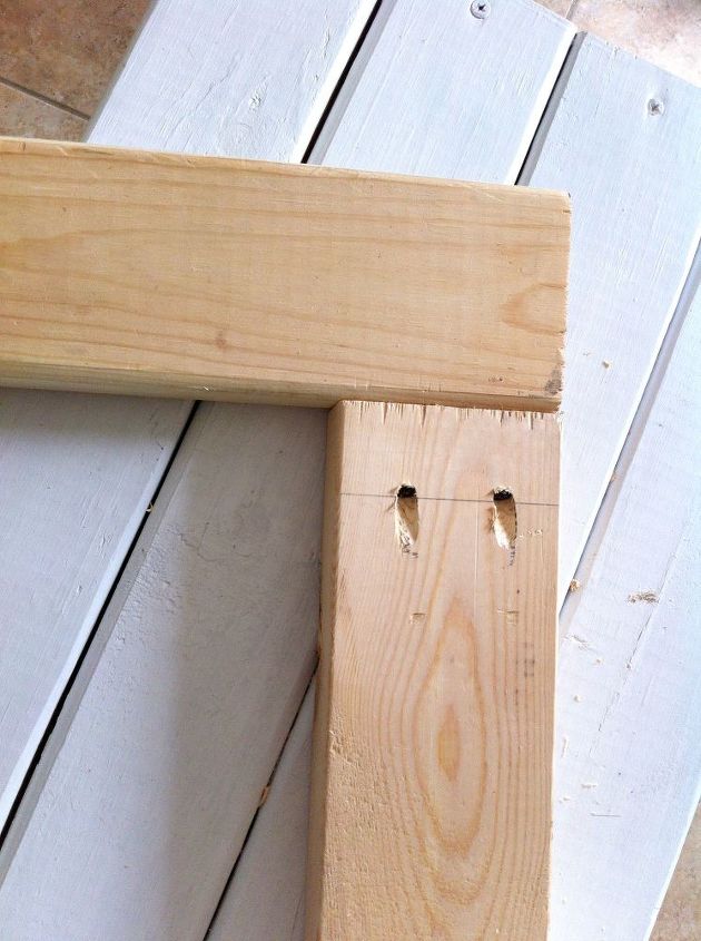 how to make pocket holes without a kreg jig, diy, how to, tools, woodworking projects
