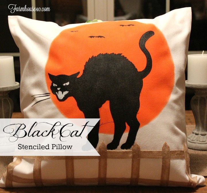 travesseiro diy gato preto crie e compartilhe