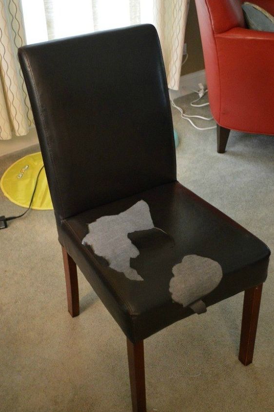 cadeira parsons estofada inspirada em spa