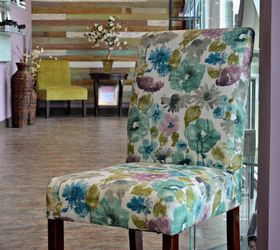 Spa Inspired Upholstered Parsons Chair