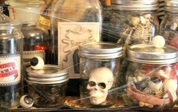 DIY Halloween Spooky Lab Jars