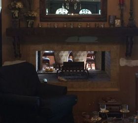 my husband made my dream fireplace come true, diy, fireplaces mantels, home improvement, living room ideas