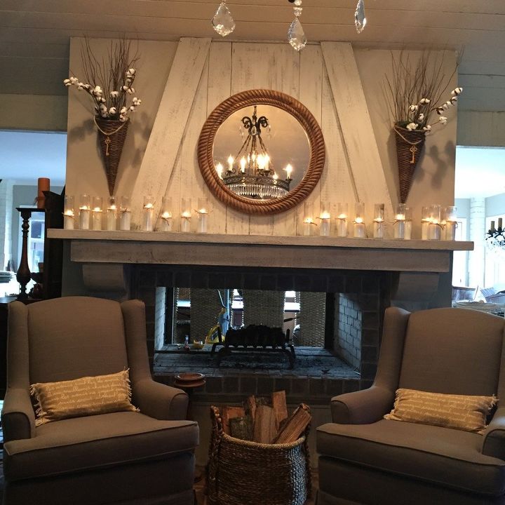 My Husband Made My Dream Fireplace Come True | Hometalk