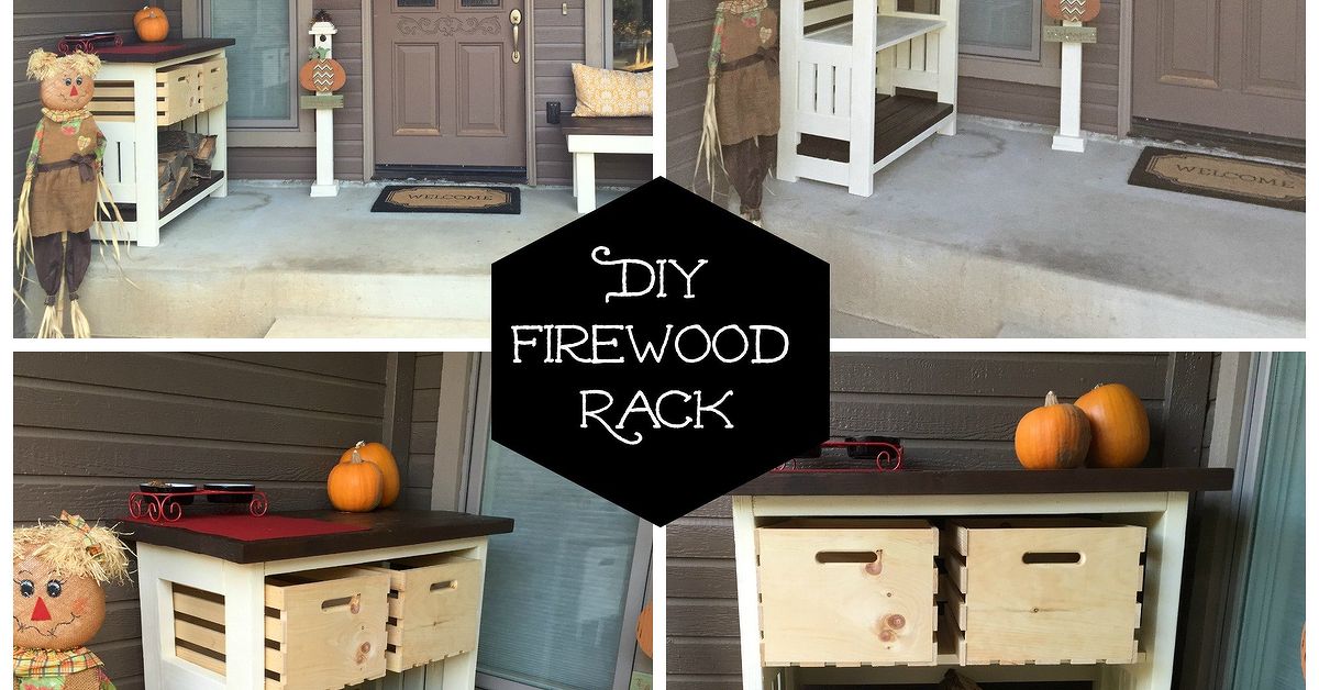 DIY Firewood and Kindling Storage | Hometalk