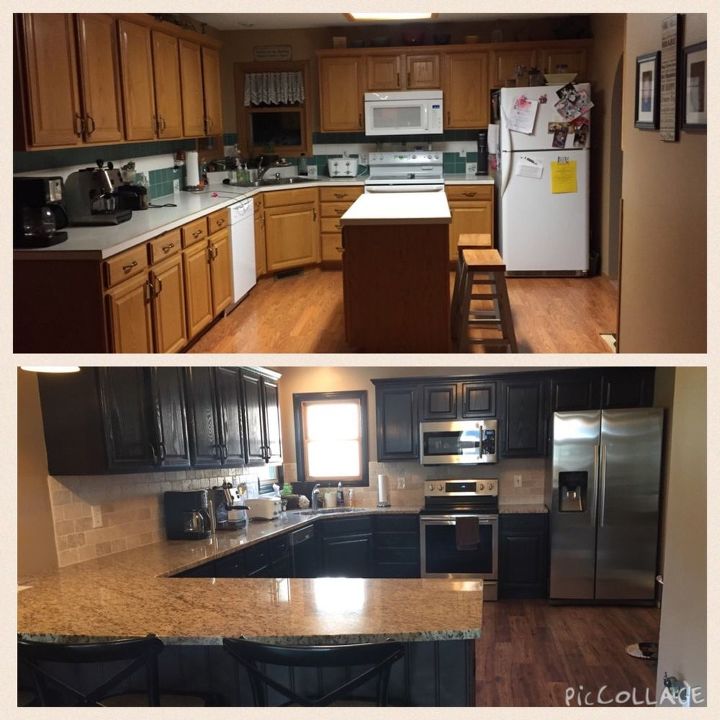 from kitchen island to peninsula kitchen remodel, home improvement, kitchen design