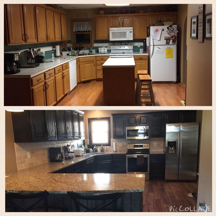 From Kitchen Island to Peninsula - Kitchen Remodel | Hometalk