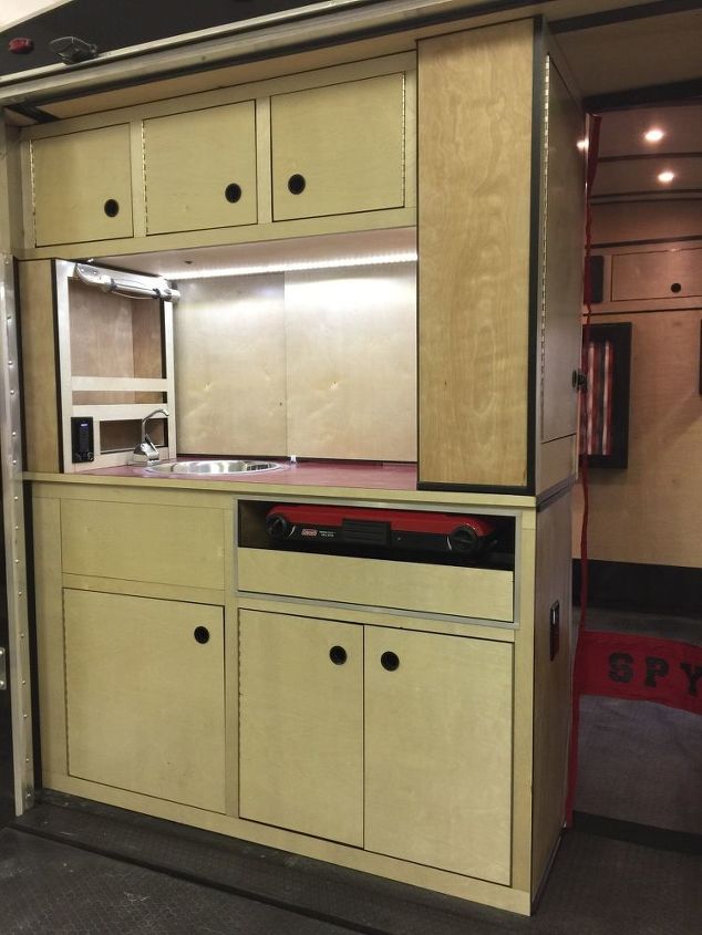 cargo trailer camper conversion