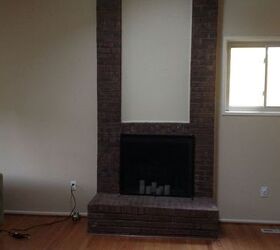 what to do about brick fireplace