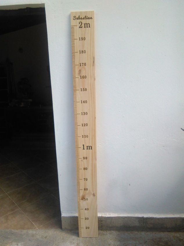 children s height chart, crafts, woodworking projects