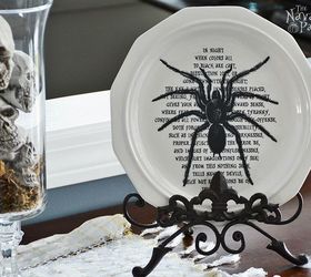 dishes of darkness, crafts, halloween decorations, seasonal holiday decor