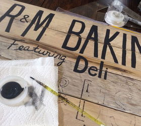 diy vintage inspired pallet wood sign, crafts, pallet, repurposing upcycling, wall decor