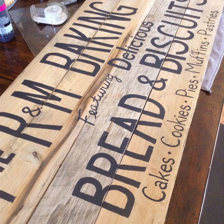diy vintage inspired pallet wood sign, crafts, pallet, repurposing upcycling, wall decor