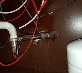 q drainage issue while installing my new ro system, appliances, diy, home maintenance repairs, how to, minor home repair, plumbing