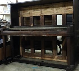 how to make a piano bar, diy, painted furniture, repurposing upcycling, woodworking projects