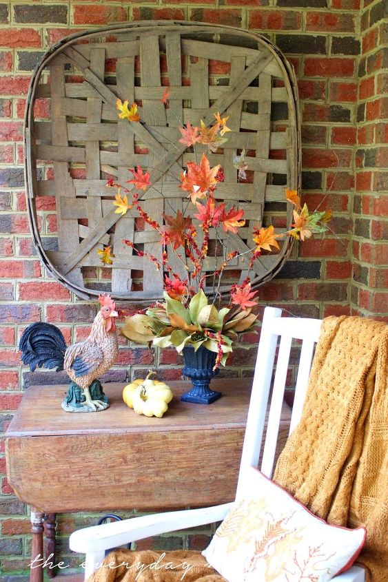easy diy faux fall branches for almost free, crafts, seasonal holiday decor