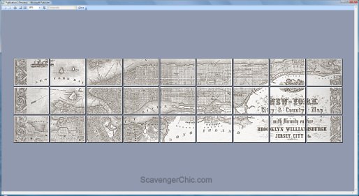 pottery barn inspired new york tiled map diy, crafts, decoupage, diy, home decor, pallet, repurposing upcycling, wall decor