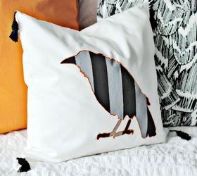 s 15 cute and creepy throw pillow designs you can paint this minute, crafts, halloween decorations, home decor, seasonal holiday decor, Get Wild With Stripes