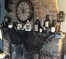 halloween potion bottles, crafts, halloween decorations, seasonal holiday decor