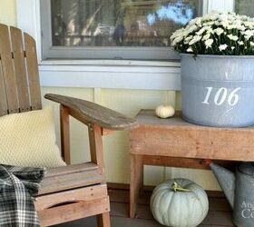 easy decorating ideas for fall porches, porches, seasonal holiday decor
